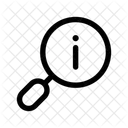 Suche Informationen Lupe Symbol