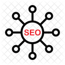 SEO Suchmaschine Marketing Symbol