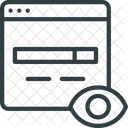 Suche Engine Uberwachung Symbol