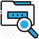 Suche Suchordner Firewall Symbol