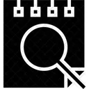 Papierstuck Kontrolle Symbol