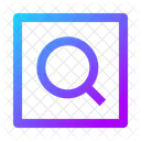 Suchquadrat Symbol