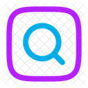 Suchquadrat Symbol