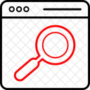 Suchseite Musik Finden Symbol