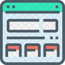 Suche Seite Website Symbol