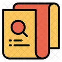 Suche Dokument Suchen Symbol