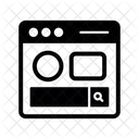 Suchseite  Symbol