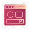Suchseite  Symbol