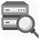 Suchserver Suchdatenbank Server Symbol