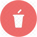 Suco Copo Papel Icon