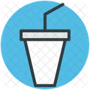 Suco Copo Papel Icon