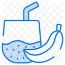 Suco de banana  Ícone
