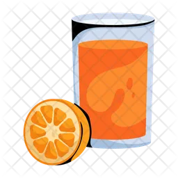 Suco de laranja  Ícone