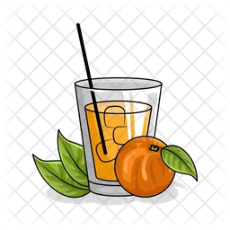 Suco de laranja  Ícone