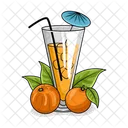 Suco de laranja  Ícone