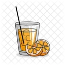 Suco De Laranja Bebida Suco Ícone