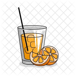 Suco de laranja  Ícone