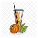 Suco De Laranja Bebida Suco Ícone