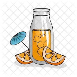 Suco de laranja  Ícone