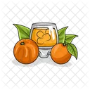 Suco De Laranja Bebida Suco Ícone