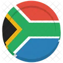 Sud Afrika Flagge Symbol