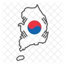 Sudkorea Land Symbol