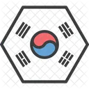 Sudkorea Koreanisch Korea Symbol