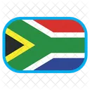 Sudafrica Pais Bandera Icono