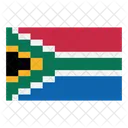 Sudafrica Bandera Del Pais Bandera Icono