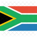 Sur Africa Bandera Icono