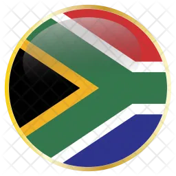 Südafrika Flag Symbol