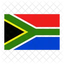 Sudafrika Flagge Nation Symbol