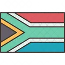 Südafrika flagge  Symbol