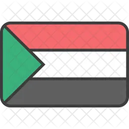 Sudan Flag Icon