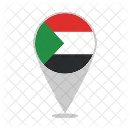 Sudan Flag Icon