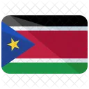 Sur Sudan Bandera Icono