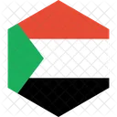 Sudao Bandeira Mundo Ícone