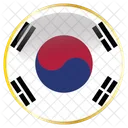 Korea Sud Flagge Symbol