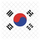 Sudkorea International Nation Symbol