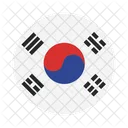 Sudkorea International Global Symbol