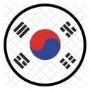 Sudkorea Nation Land Symbol