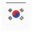 Sudkorea International Global Symbol