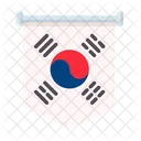 Sudkorea Flagge Japan Symbol