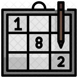 Tabuleiro de sudoku  Ícone