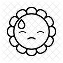 Sudor Tristeza Preocupacion Icono