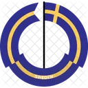 Suecia Pais Bandera Icono