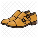 Suede Monk Strap Elegant  Shoes  Icon