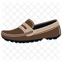 Suede Penny Driver Moccasins Shoes  Icon