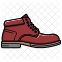 Footwear Icon Flat Style Icône