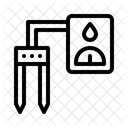 Sensor De Humedad Del Suelo Icono